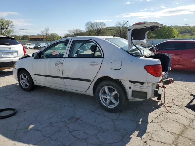 1NXBR32E24Z206620 - 2004 TOYOTA COROLLA CE WHITE photo 2