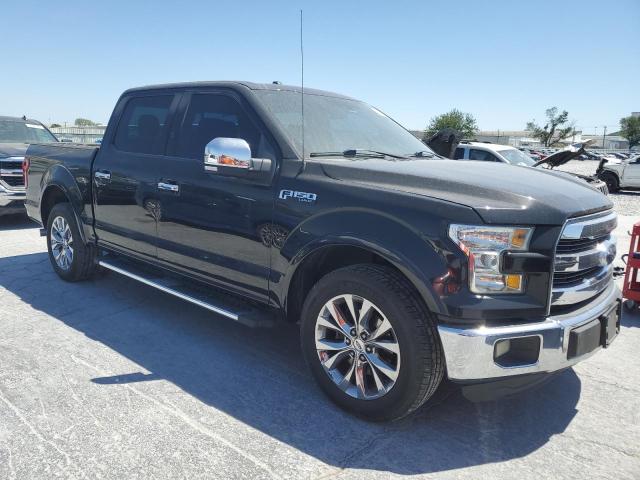 1FTEW1CF9FKD26208 - 2015 FORD F150 SUPERCREW BLACK photo 4