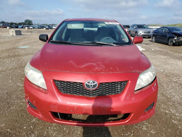 1NXBU4EE4AZ292959 - 2010 TOYOTA COROLLA BASE RED photo 5