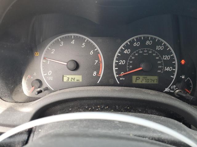 1NXBU4EE4AZ292959 - 2010 TOYOTA COROLLA BASE RED photo 9