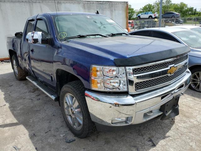 1GCRKSE79DZ393355 - 2013 CHEVROLET SILVERADO K1500 LT BLUE photo 4