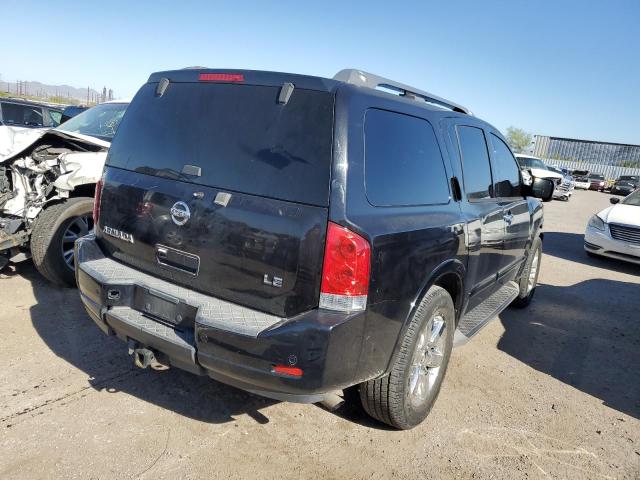 5N1BA08DX8N610298 - 2008 NISSAN ARMADA SE BLACK photo 3