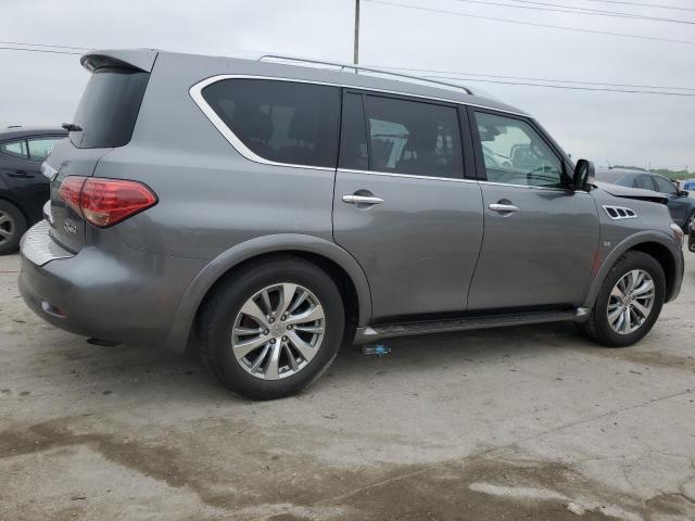 JN8AZ2NF8H9642917 - 2017 INFINITI QX80 BASE GRAY photo 3