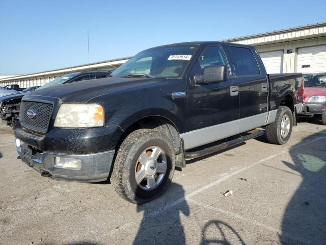 1FTPW14564KB56997 - 2004 FORD F150 SUPERCREW BLACK photo 1