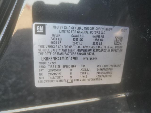 LRBFZNR41MD164793 - 2021 BUICK ENVISION ESSENCE BLACK photo 13