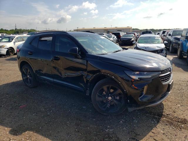 LRBFZNR41MD164793 - 2021 BUICK ENVISION ESSENCE შავი ფოტო 4