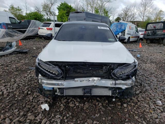 1HGCV2F92NA012654 - 2022 HONDA ACCORD TOURING WHITE photo 5