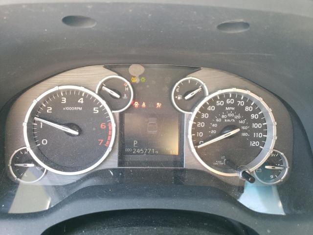 5TFUW5F12HX634958 - 2017 TOYOTA TUNDRA DOUBLE CAB SR/SR5 BLACK photo 9