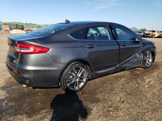 3FA6P0CD3LR219940 - 2020 FORD FUSION SEL GRAY photo 3