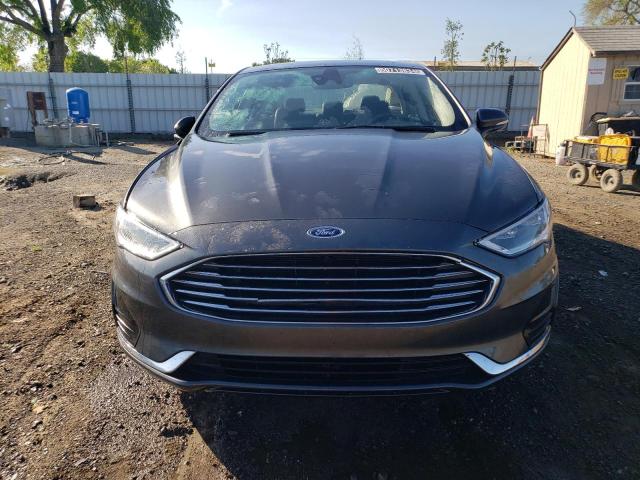 3FA6P0CD3LR219940 - 2020 FORD FUSION SEL GRAY photo 5