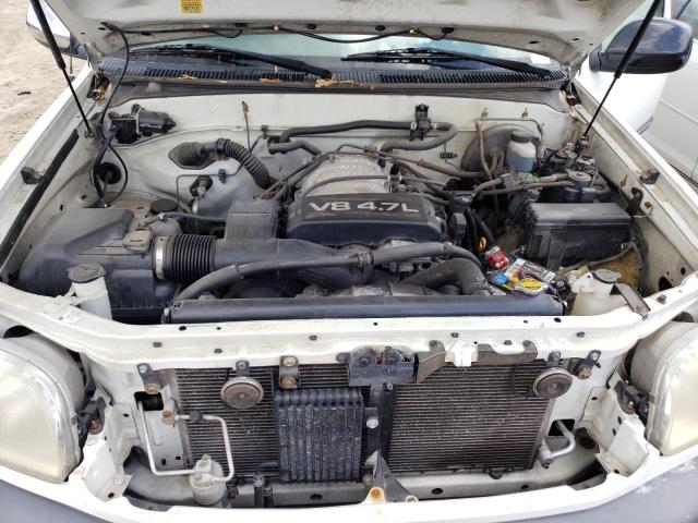 5TBBT4414YS058303 - 2000 TOYOTA TUNDRA ACCESS CAB 白色 照片 11