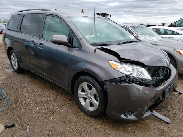 5TDKK3DC5CS276832 - 2012 TOYOTA SIENNA LE GRAY photo 4