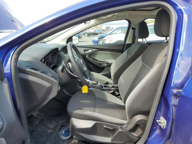 1FAHP3K22CL360023 - 2012 FORD FOCUS SE BLUE photo 7