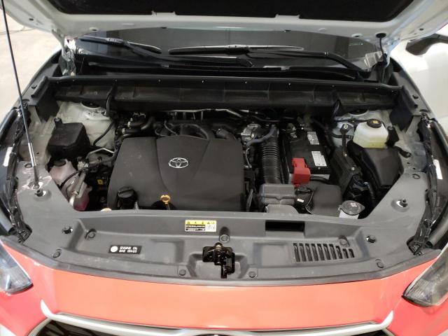 5TDGZRBHXNS249132 - 2022 TOYOTA HIGHLANDER XLE WHITE photo 12