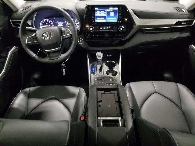 5TDGZRBHXNS249132 - 2022 TOYOTA HIGHLANDER XLE WHITE photo 8