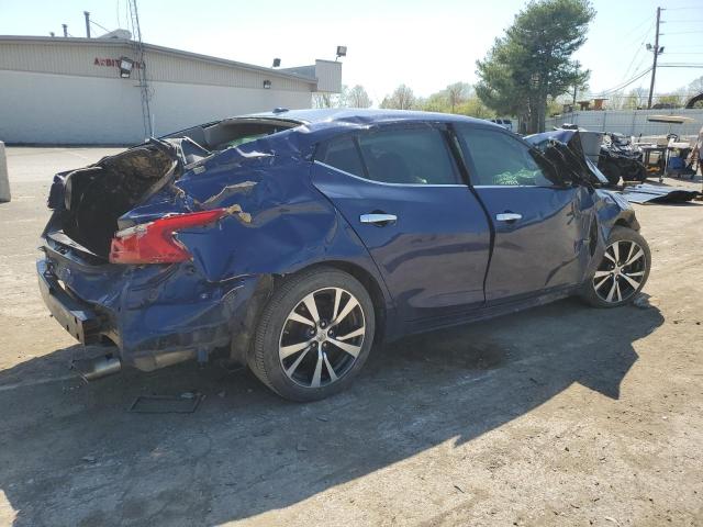 1N4AA6AP5HC409191 - 2017 NISSAN MAXIMA 3.5S BLUE photo 3