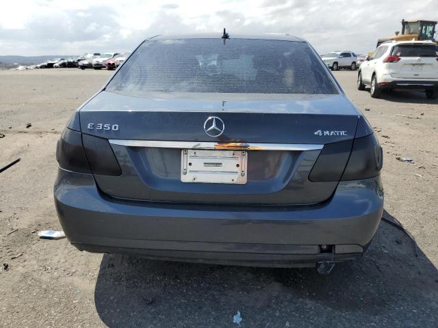 WDDHF8HB4AA165668 - 2010 MERCEDES-BENZ E 350 4MATIC GRAY photo 6