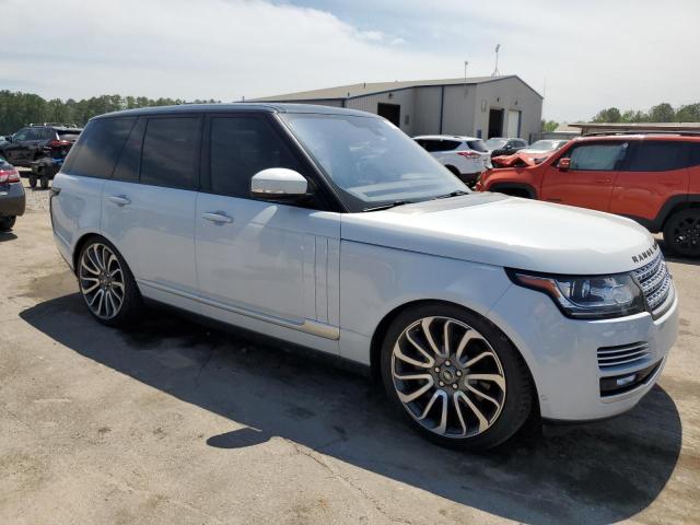 SALGV2TF4FA230633 - 2015 LAND ROVER RANGE ROVE AUTOBIOGRAPHY WHITE photo 4