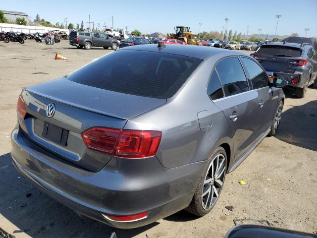 3VW4T7AJ0DM451373 - 2013 VOLKSWAGEN JETTA GLI GRAY photo 3