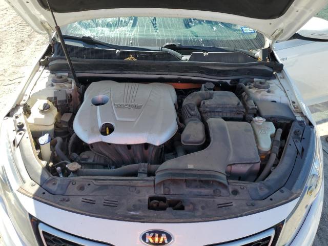 KNAGM4AD7D5045390 - 2013 KIA OPTIMA HYBRID WHITE photo 11