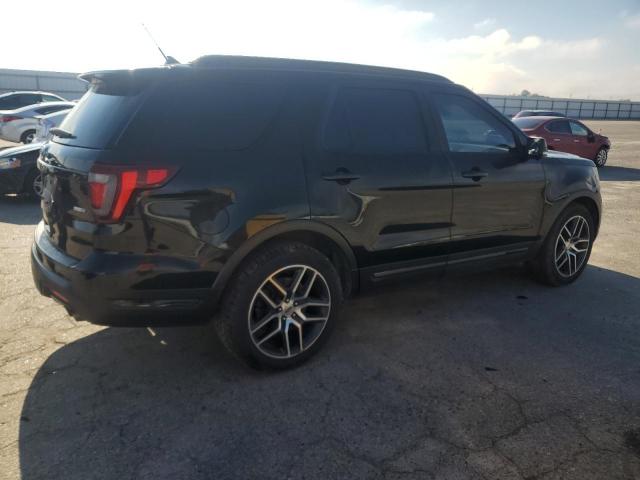 1FM5K8GT9JGB57318 - 2018 FORD EXPLORER SPORT BLACK photo 3