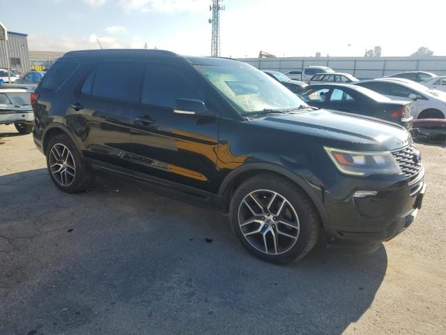 1FM5K8GT9JGB57318 - 2018 FORD EXPLORER SPORT BLACK photo 4