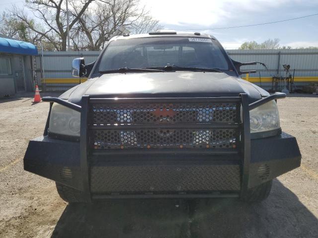 1N6BA07B96N524026 - 2006 NISSAN TITAN XE BLACK photo 5