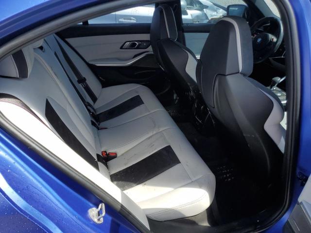 WBS43AY0XNFM02625 - 2022 BMW M3 COMPETITION BLUE photo 10