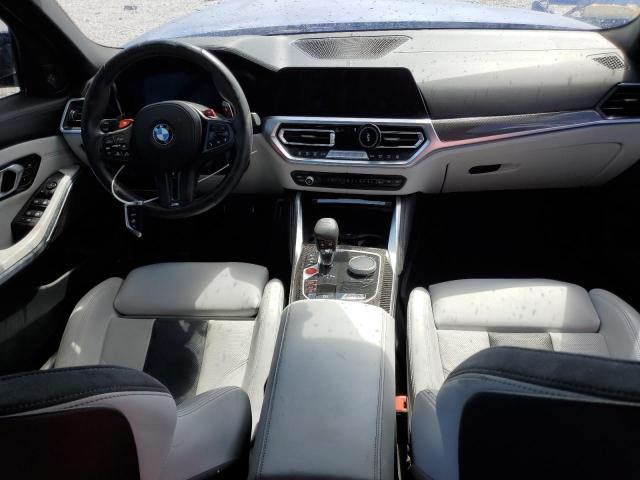 WBS43AY0XNFM02625 - 2022 BMW M3 COMPETITION BLUE photo 8