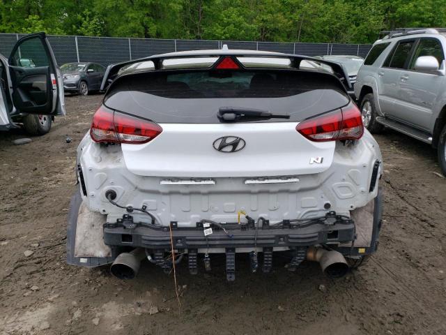 KMHT36AH0LU007700 - 2020 HYUNDAI VELOSTER N WHITE photo 6