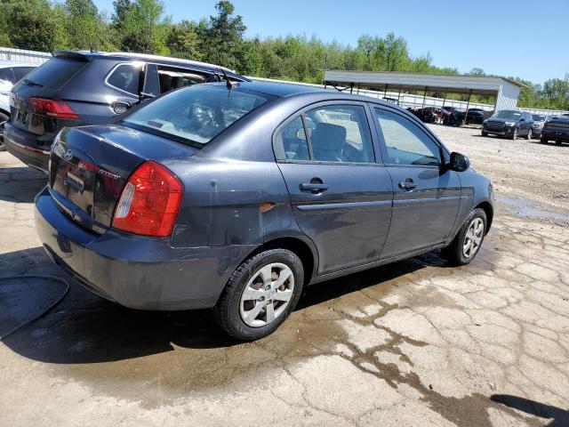 KMHCN4AC1BU606980 - 2011 HYUNDAI ACCENT GLS CHARCOAL photo 3