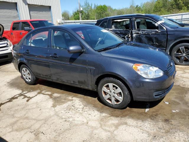 KMHCN4AC1BU606980 - 2011 HYUNDAI ACCENT GLS CHARCOAL photo 4