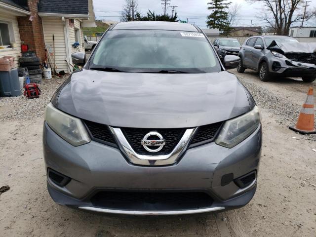 5N1AT2MV3EC769560 - 2014 NISSAN ROGUE S GRAY photo 5