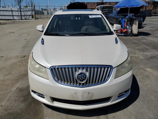 1G4GE5EV6AF298131 - 2010 BUICK LACROSSE CXS WHITE photo 5