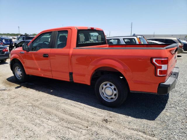 1FTEX1C51KKC72238 - 2019 FORD F150 SUPER CAB RED photo 2