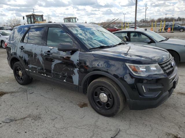 1FM5K8AR4HGC34636 - 2017 FORD EXPLORER POLICE INTERCEPTOR 黑色 照片 4