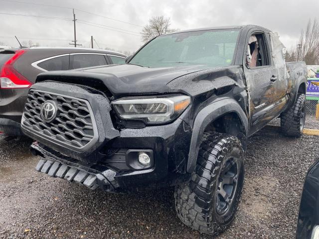 5TFSZ5AN2LX223898 - 2020 TOYOTA TACOMA ACCESS CAB შავი ფოტო 2