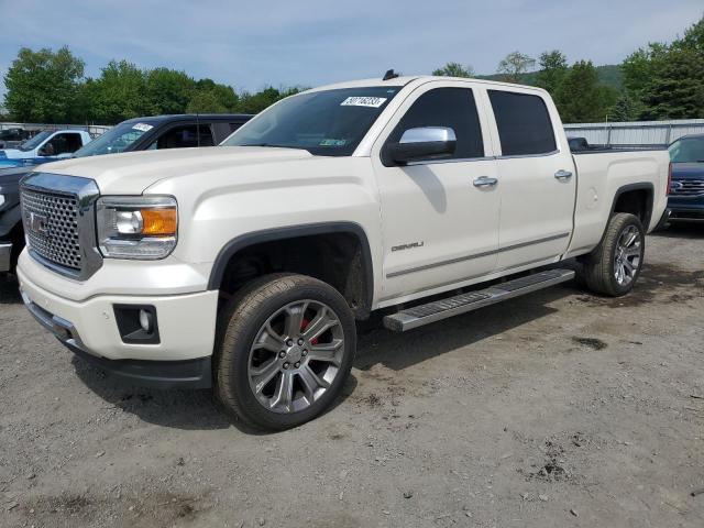 3GTU2WEJ5EG417150 - 2014 GMC SIERRA K1500 DENALI WHITE photo 1