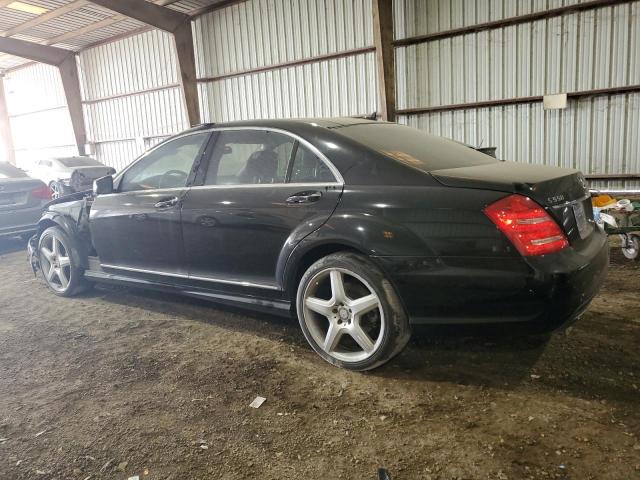 WDDNG7BB9BA378068 - 2011 MERCEDES-BENZ S 550 BLACK photo 2