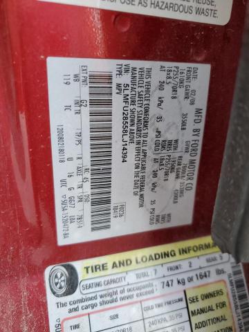 5LMFU28558LJ14394 - 2008 LINCOLN NAVIGATOR წითელი ფოტო 13