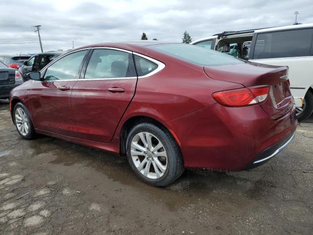 1C3CCCAB6FN570977 - 2015 CHRYSLER 200 LIMITED RED photo 2