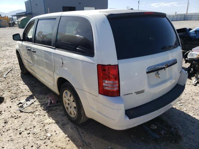 2A8HR44H88R841929 - 2008 CHRYSLER TOWN & COU LX WHITE photo 3