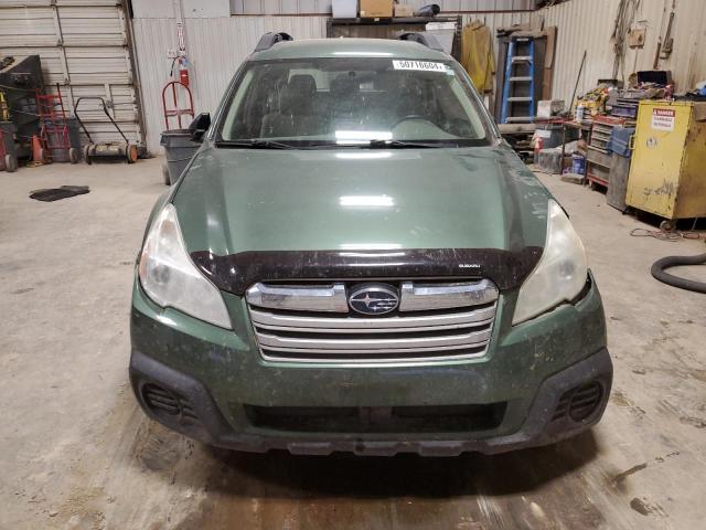 4S4BRCAC0D3236298 - 2013 SUBARU OUTBACK 2.5I GREEN photo 5