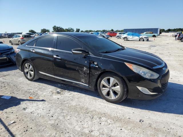 KMHEC4A43CA054506 - 2012 HYUNDAI SONATA HYBRID BLACK photo 4