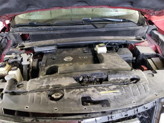 5N1AR2MM4DC666071 - 2013 NISSAN PATHFINDER S BURGUNDY photo 12
