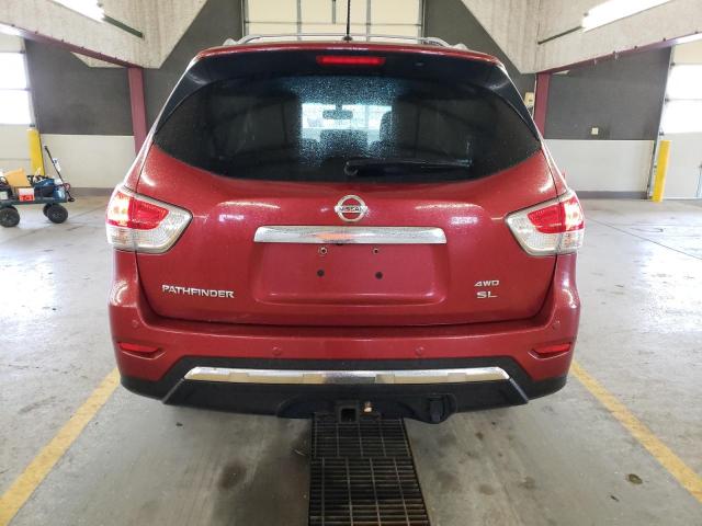 5N1AR2MM4DC666071 - 2013 NISSAN PATHFINDER S BURGUNDY photo 6