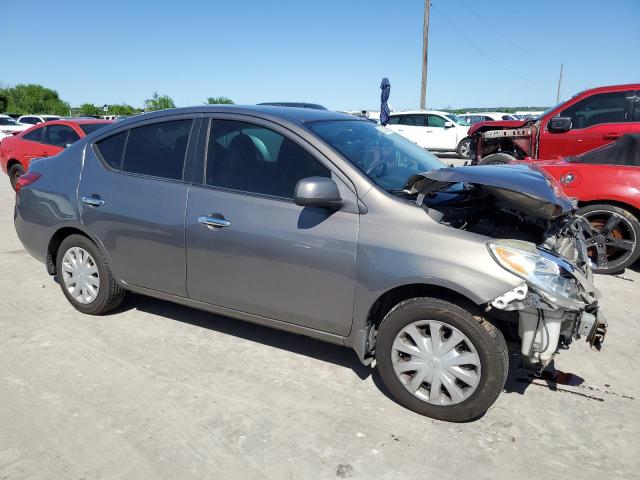 3N1CN7AP6CL846694 - 2012 NISSAN VERSA S SILVER photo 4