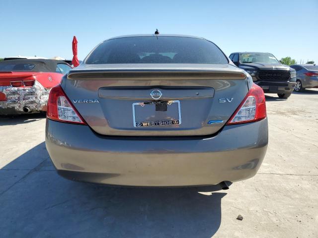 3N1CN7AP6CL846694 - 2012 NISSAN VERSA S SILVER photo 6