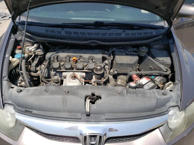 19XFA1F63BE041161 - 2011 HONDA CIVIC LX-S Gris photo 11