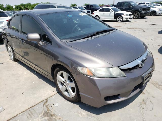 19XFA1F63BE041161 - 2011 HONDA CIVIC LX-S Gris photo 4
